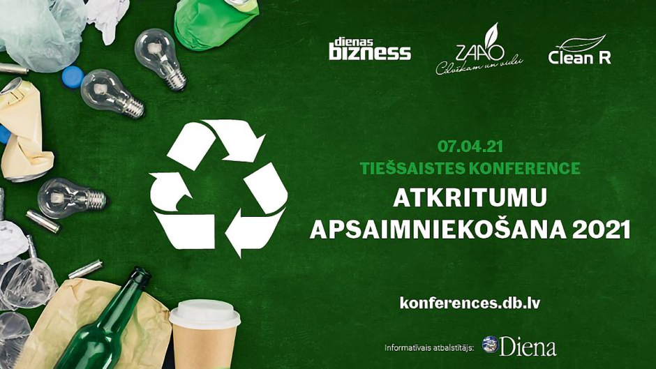 Tiešsaistes konference Atkritumu apsaimniekošana 2021