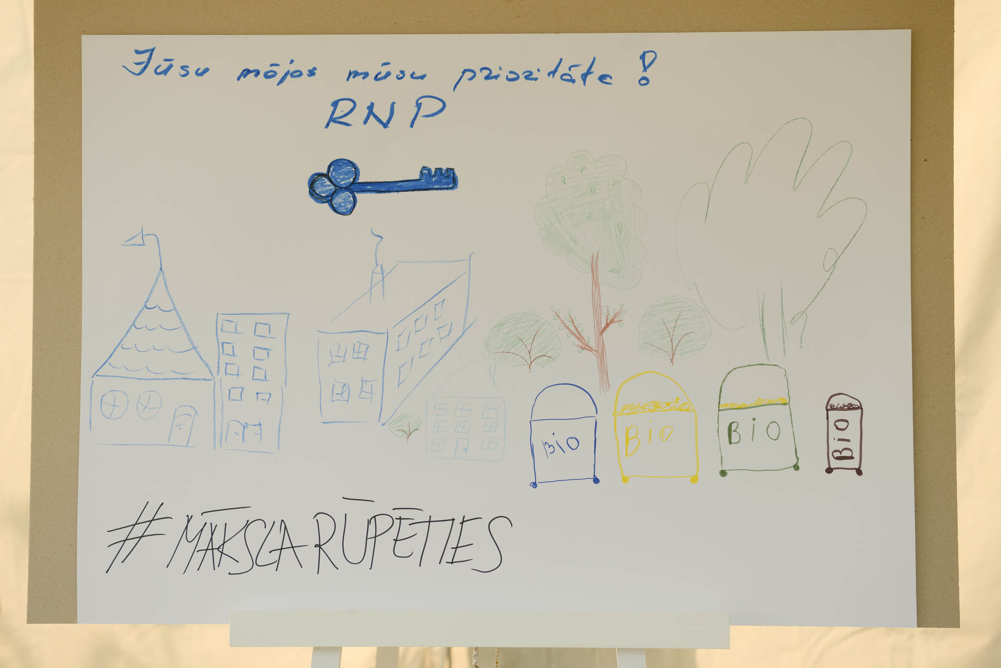 Zīmejums ar RNP mājokļiem