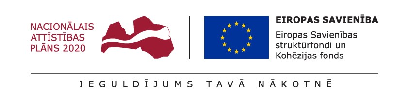 Eiropas Savienības struktūrfondu un Kohēzijas fonda logo