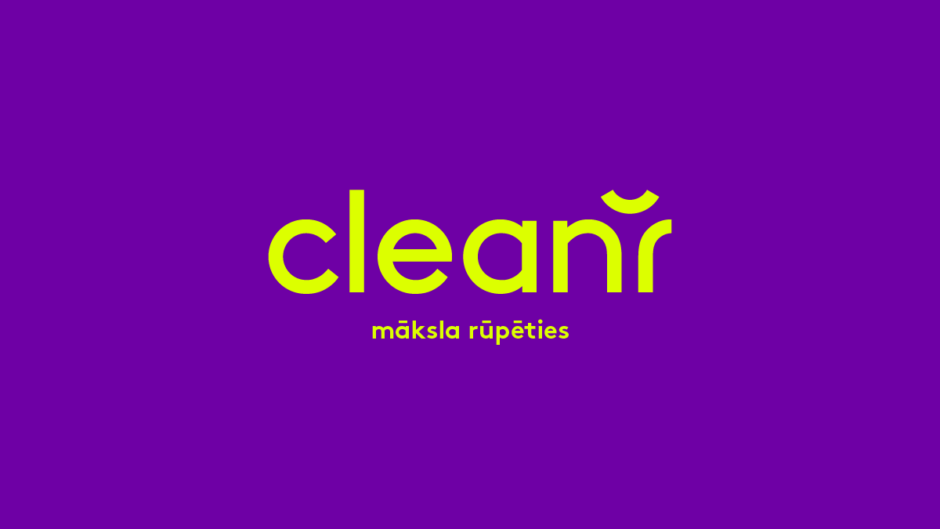 Clean R māksla rūpēties logo