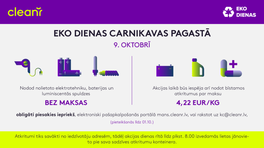 Eko dienas Carnikavas pagastā
