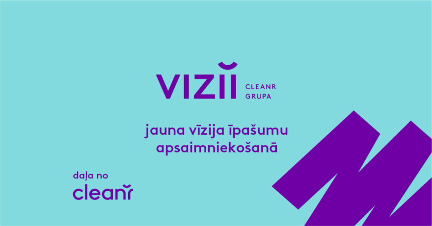 Horizontāls Vizii baneris