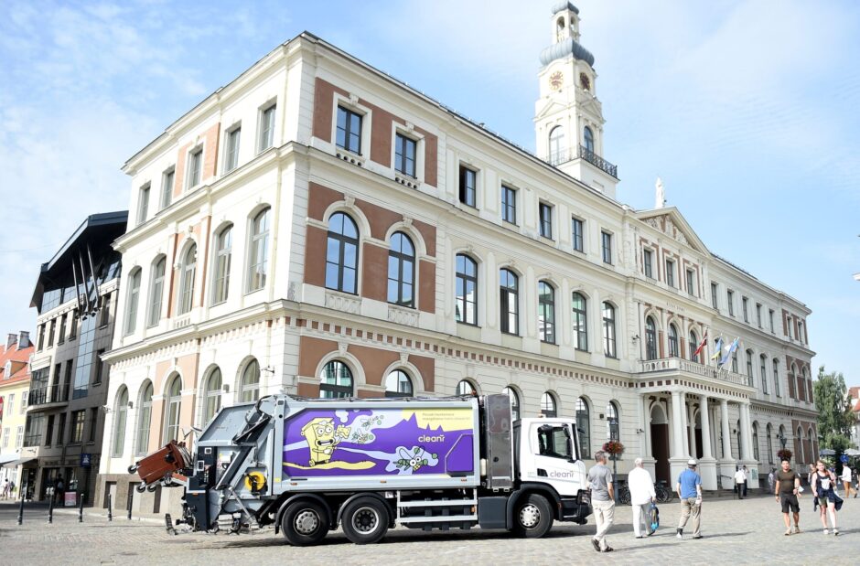 Clean R atkritumu mašīna vecrīgā