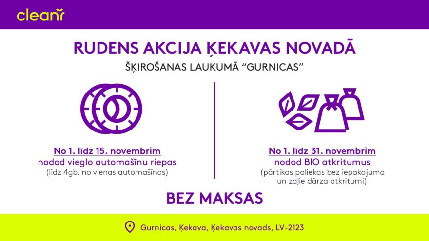 Rudens akcija Ķekavas novadā
