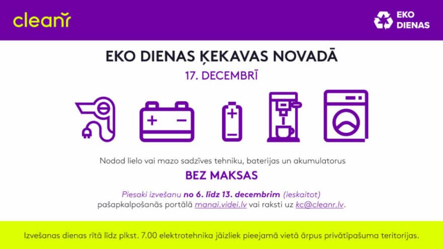 Eko dienas Ķekavas novadā