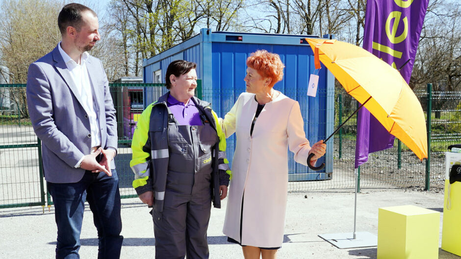 Atkritumu pieņemšanas laukumu atklāšana