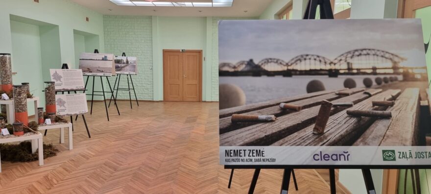 Cigarēšu izsmēķu izstāde Dagdas kultūras centrā