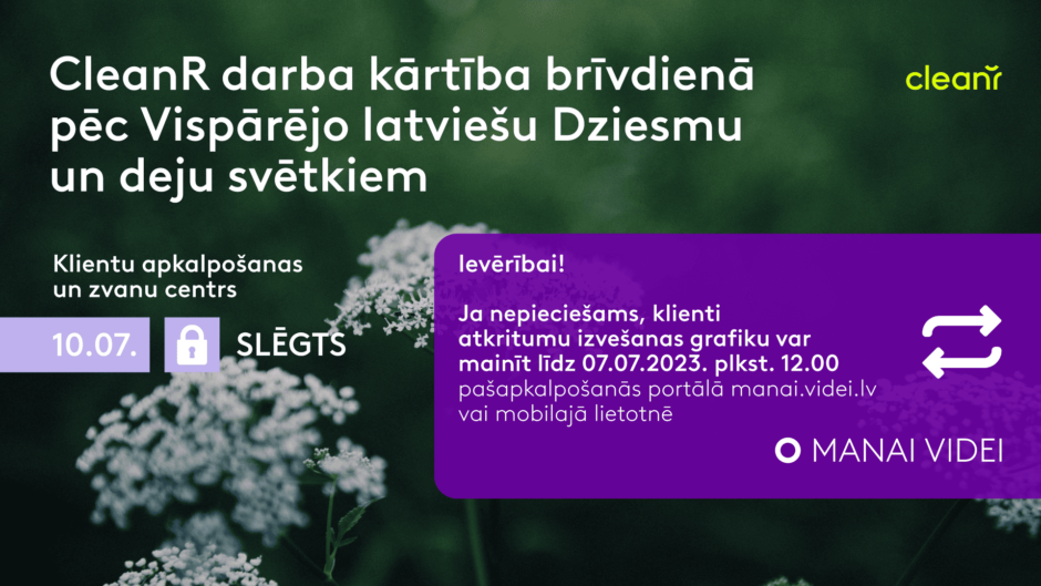 Darba kārtība pēc Vispārējo latviešu Dziesmu un deju svētkiem