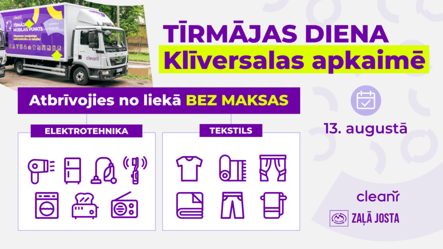 Tīrmājas diena Klīversalas apkaimē