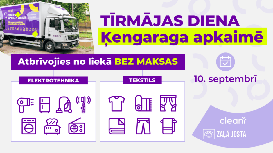 Tīrmājas diena Ķengaraga apkaimē 10. septembrī