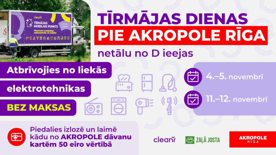 Tīrmājas dienas pie akropole Rīga