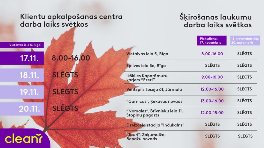 Darba laiks valsts svētkos