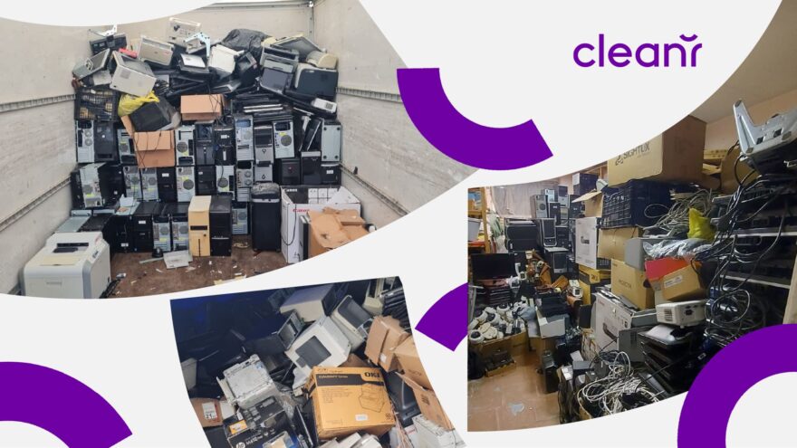 Kaudze ar nolietotām elektrotehnikām