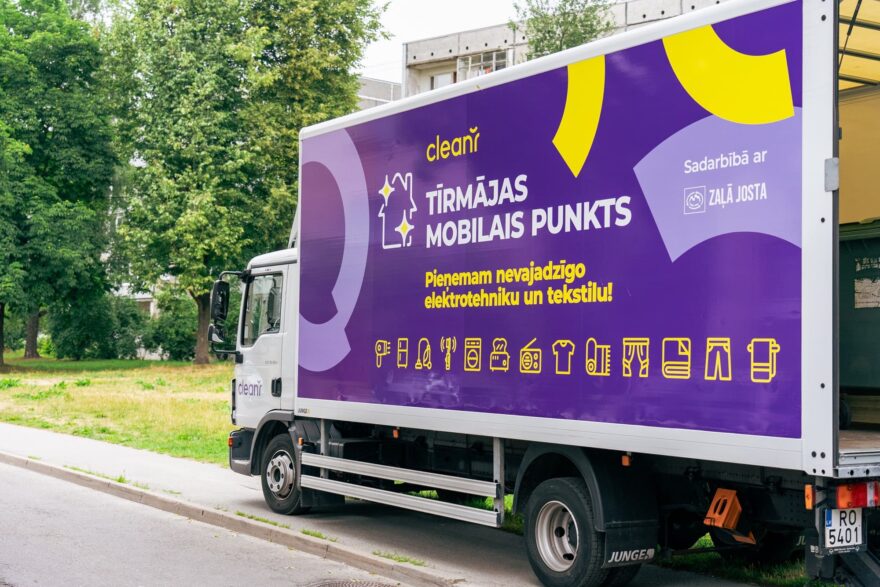 Tīrmājas furgons Iļģuciemā