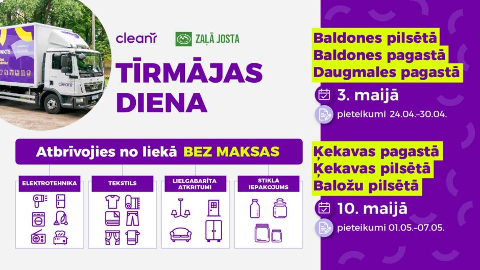 Tīrmājas diena Baldones un Daugmales pagastā