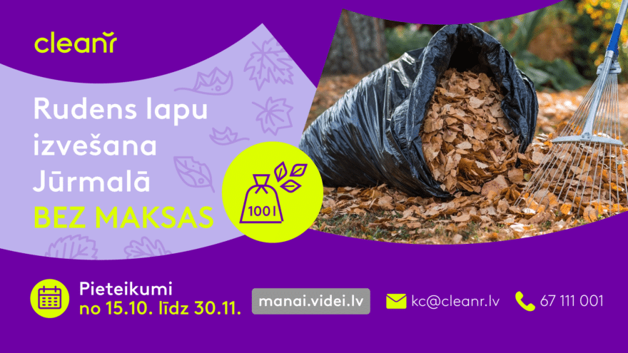 Lapu nodošana Jūrmalā